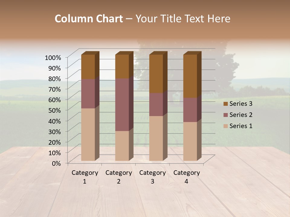 Summer Countryside Sky PowerPoint Template