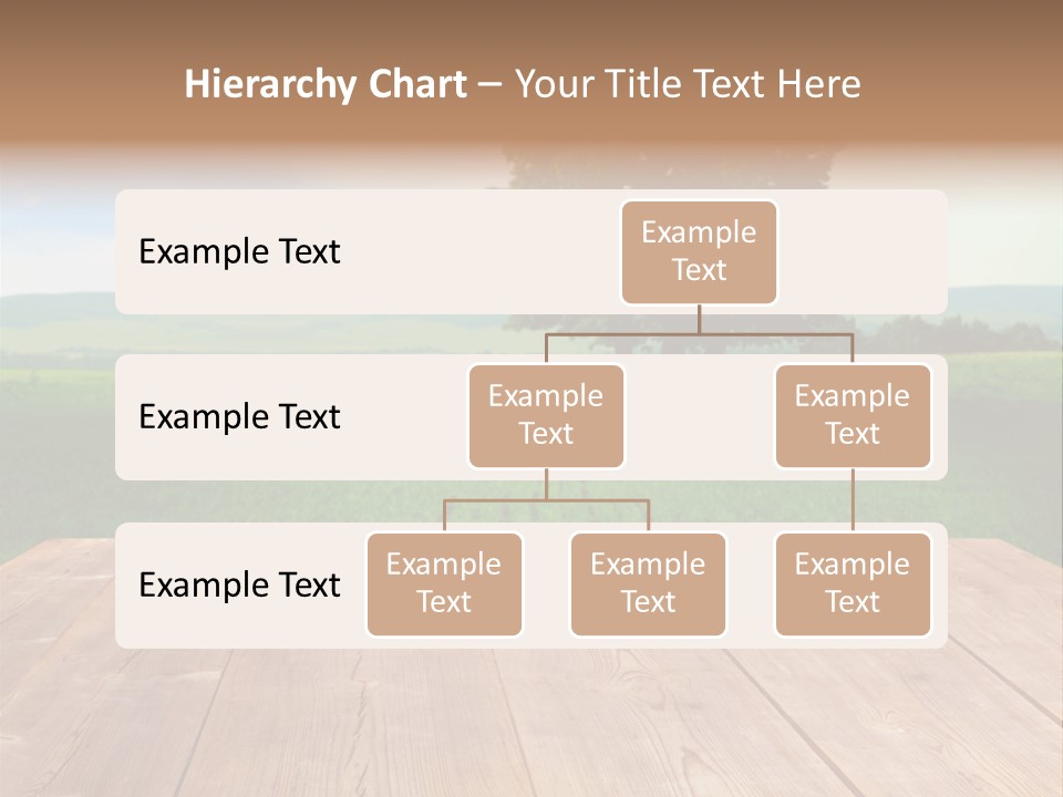 Summer Countryside Sky PowerPoint Template