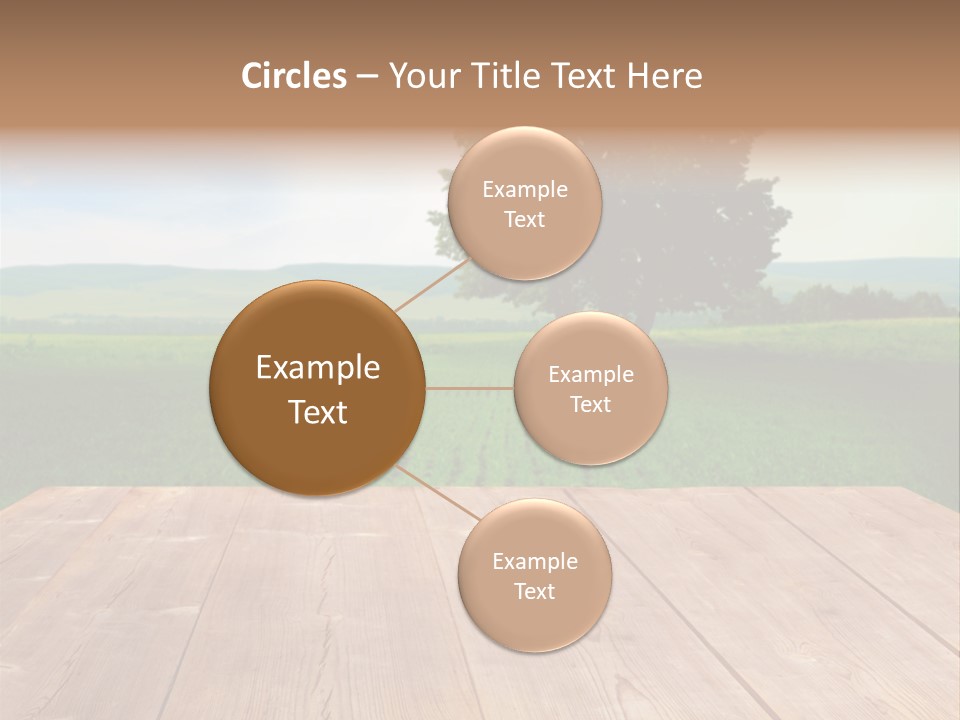 Summer Countryside Sky PowerPoint Template