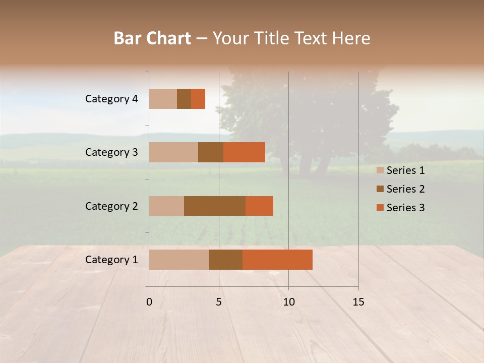 Summer Countryside Sky PowerPoint Template