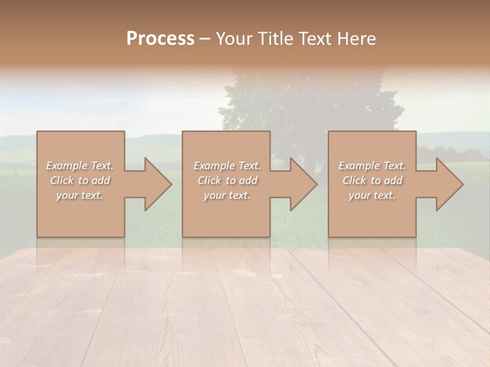 Summer Countryside Sky PowerPoint Template