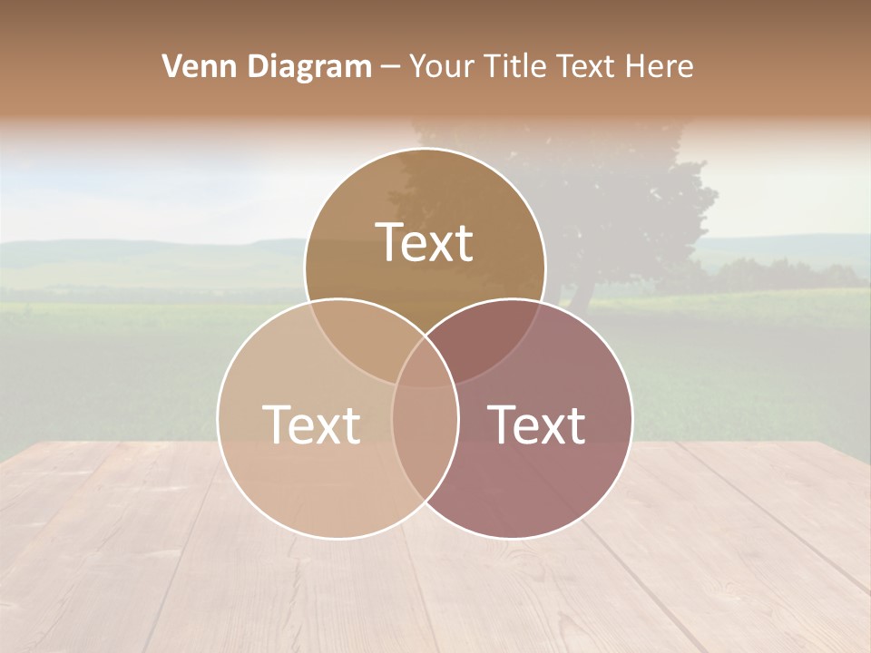 Summer Countryside Sky PowerPoint Template