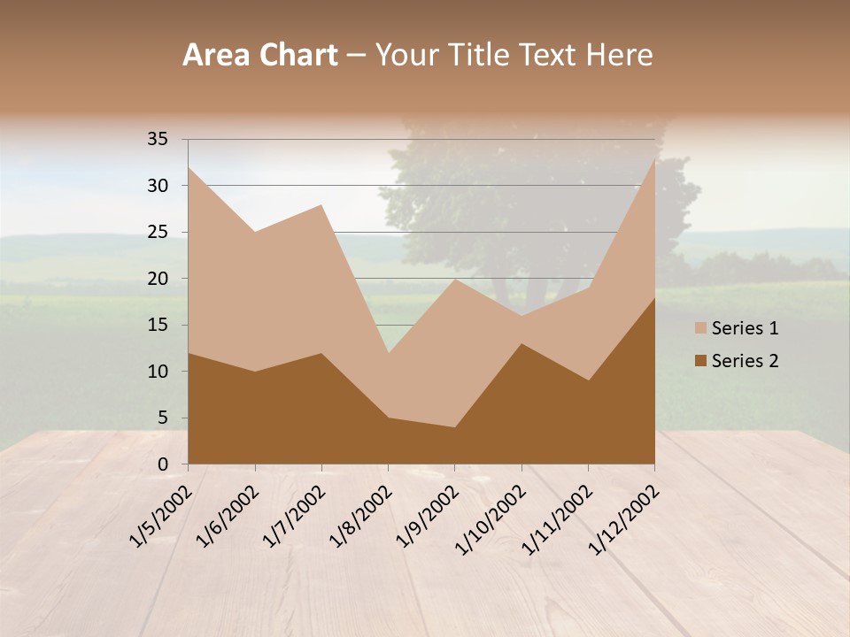 Summer Countryside Sky PowerPoint Template