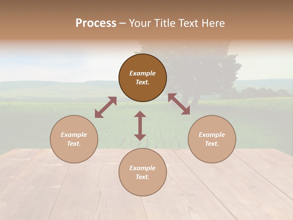 Summer Countryside Sky PowerPoint Template