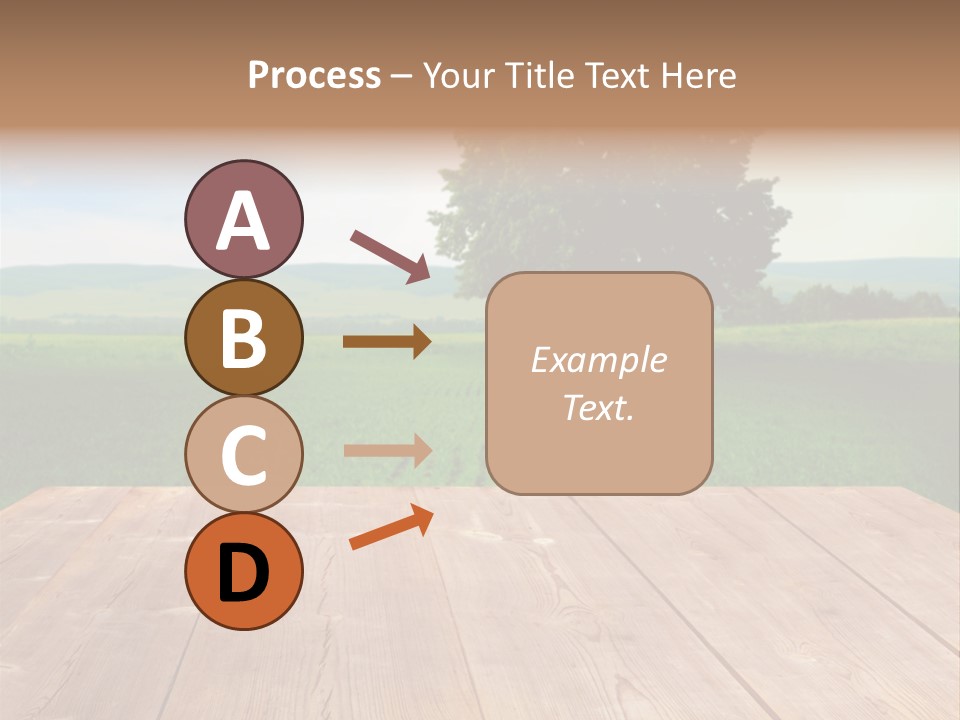 Summer Countryside Sky PowerPoint Template
