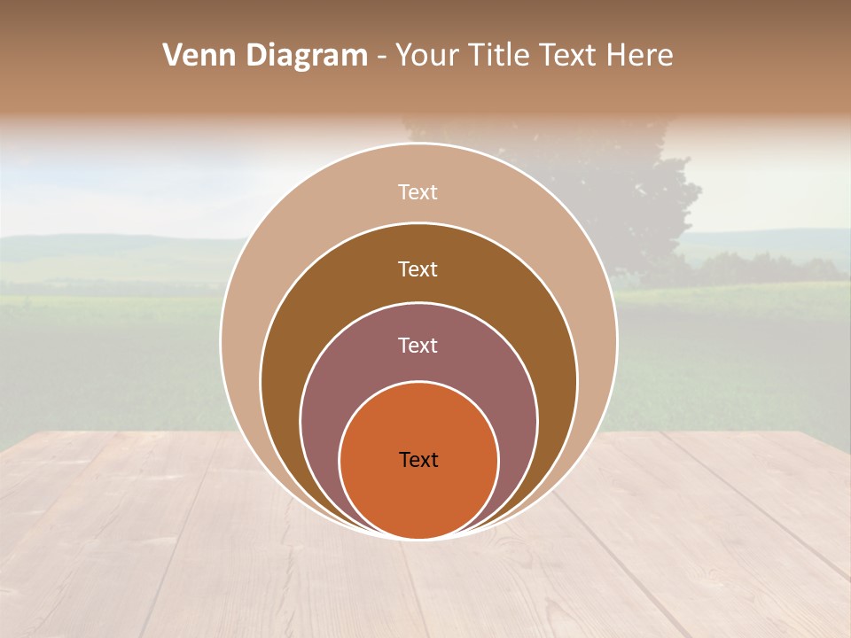 Summer Countryside Sky PowerPoint Template