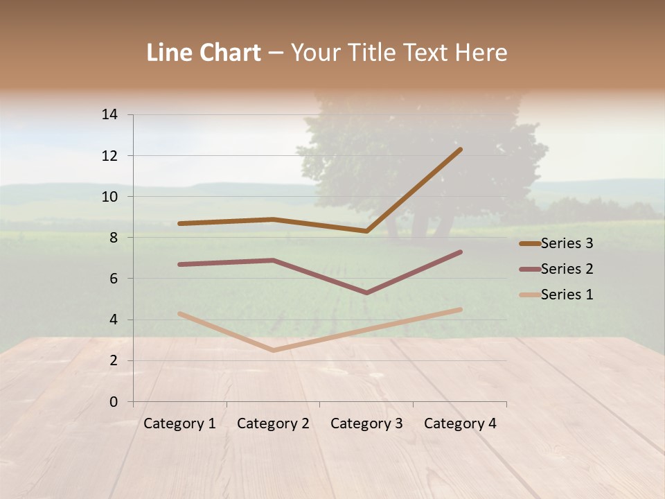 Summer Countryside Sky PowerPoint Template