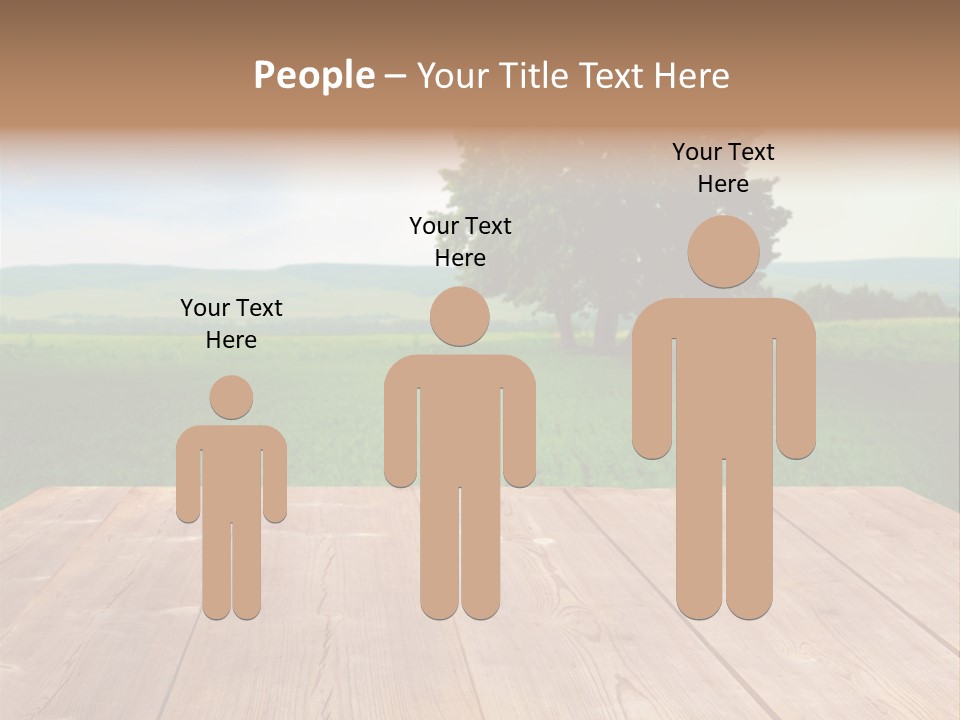 Summer Countryside Sky PowerPoint Template