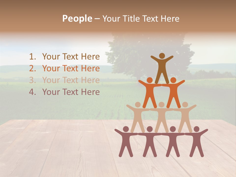 Summer Countryside Sky PowerPoint Template