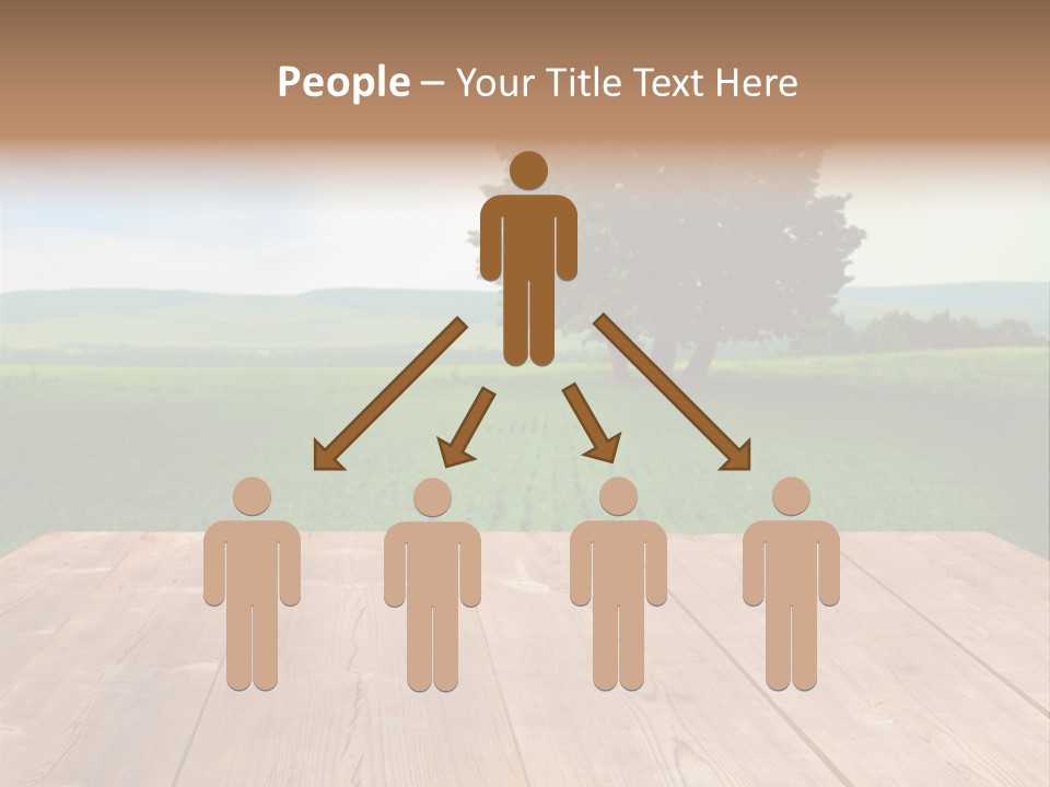 Summer Countryside Sky PowerPoint Template