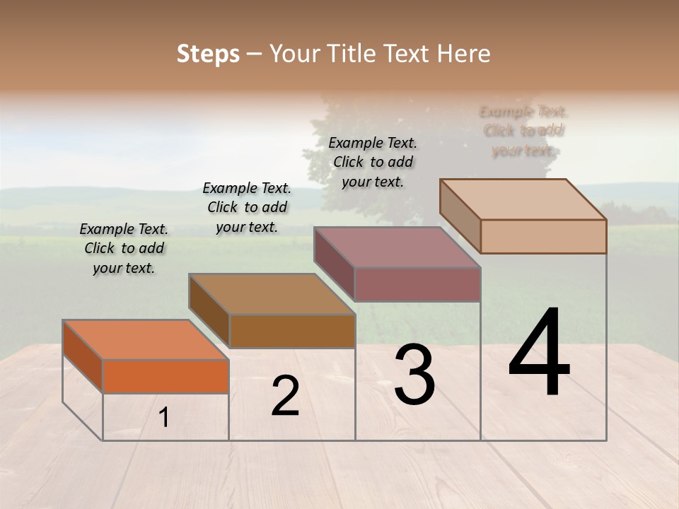 Summer Countryside Sky PowerPoint Template
