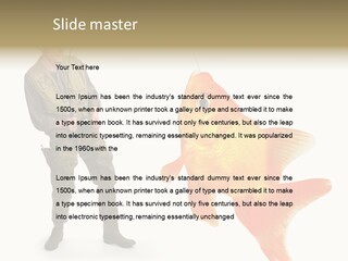 Leisure Gold Fish Hunting PowerPoint Template