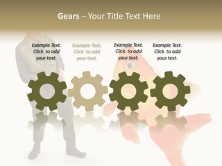 Leisure Gold Fish Hunting PowerPoint Template