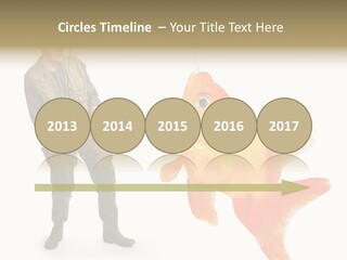 Leisure Gold Fish Hunting PowerPoint Template