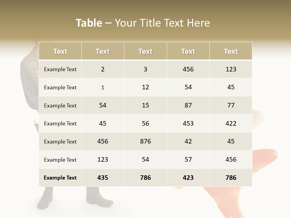 Leisure Gold Fish Hunting PowerPoint Template