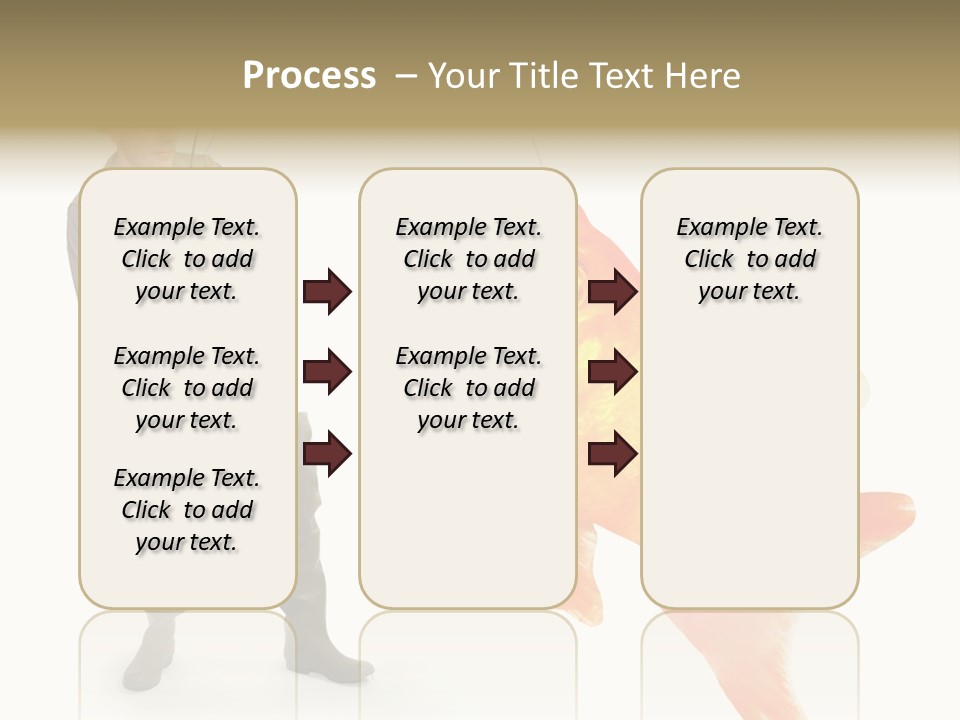 Leisure Gold Fish Hunting PowerPoint Template