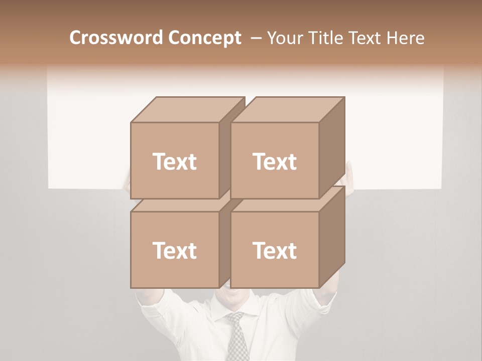 Paper Informing Message PowerPoint Template