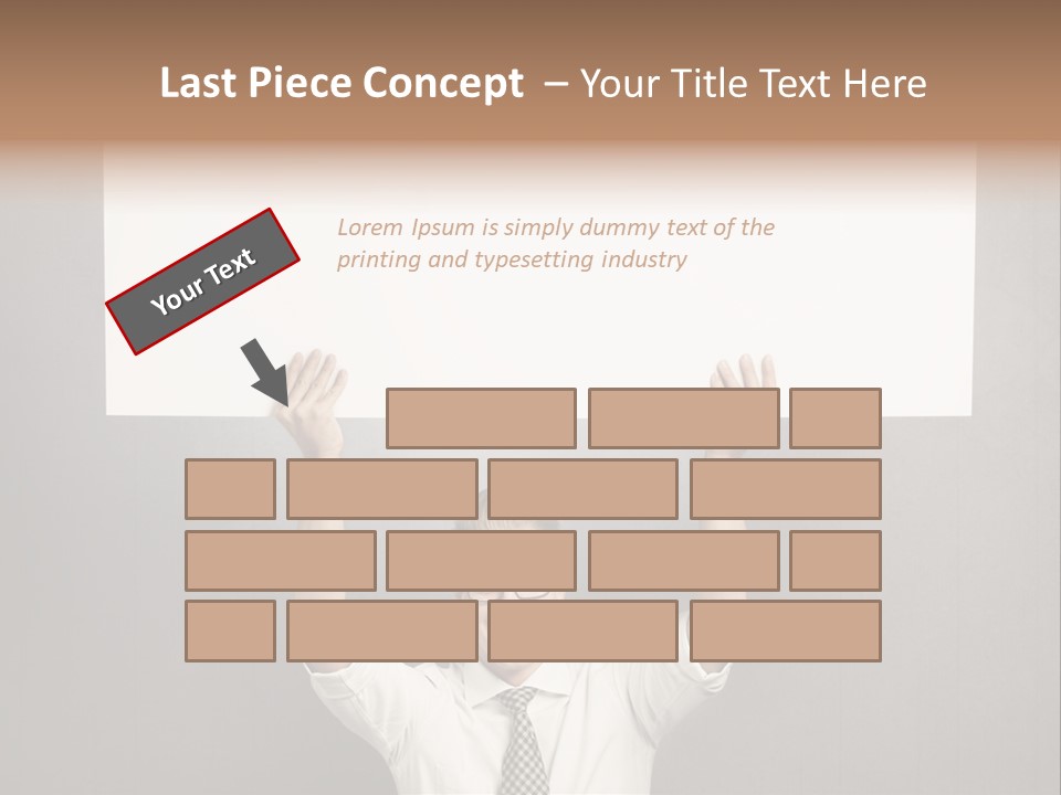 Paper Informing Message PowerPoint Template