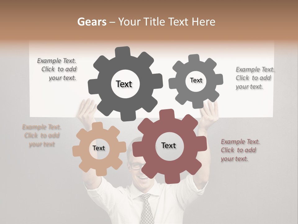Paper Informing Message PowerPoint Template