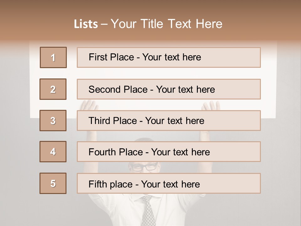 Paper Informing Message PowerPoint Template