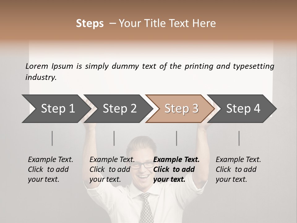 Paper Informing Message PowerPoint Template