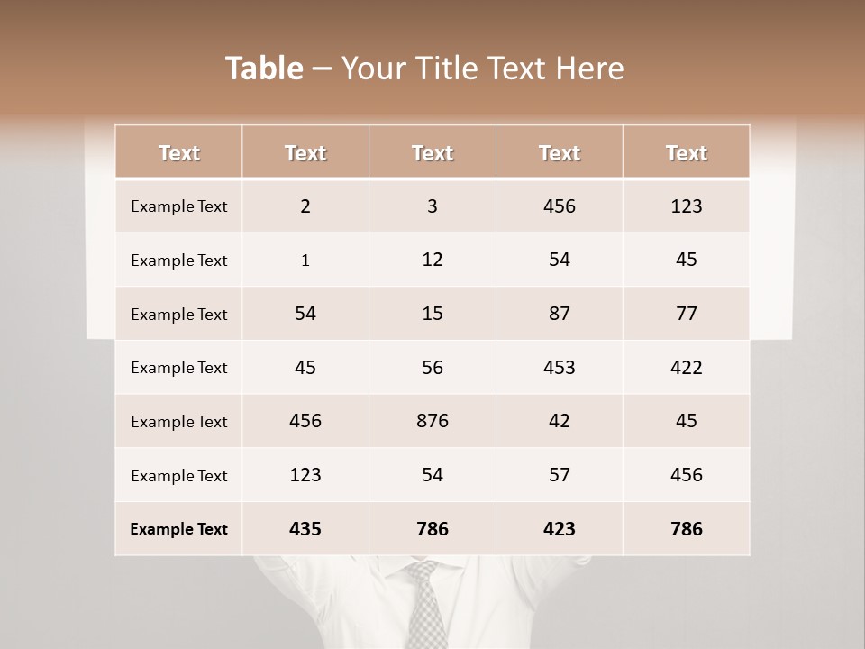 Paper Informing Message PowerPoint Template