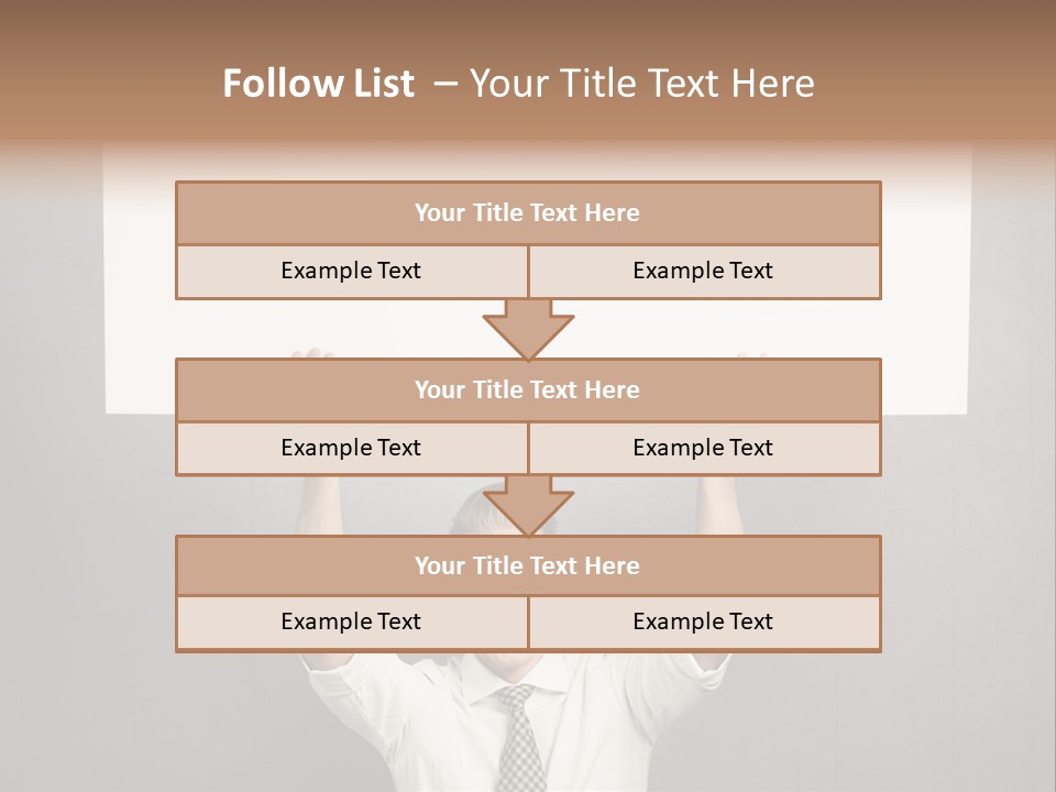 Paper Informing Message PowerPoint Template