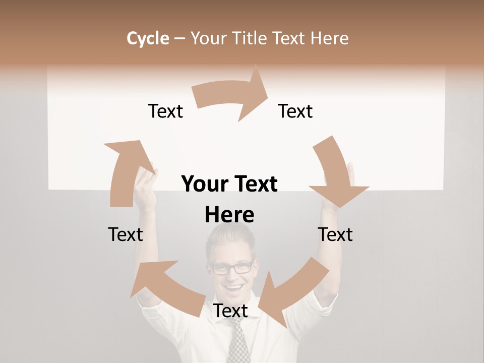 Paper Informing Message PowerPoint Template