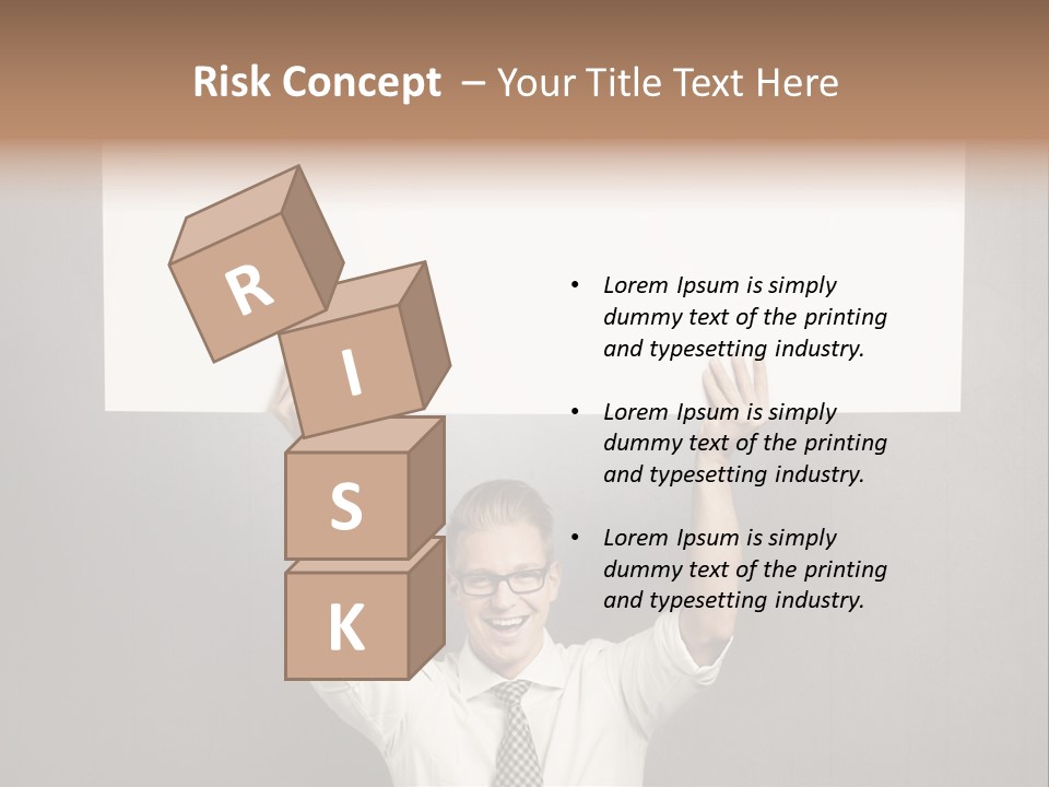 Paper Informing Message PowerPoint Template