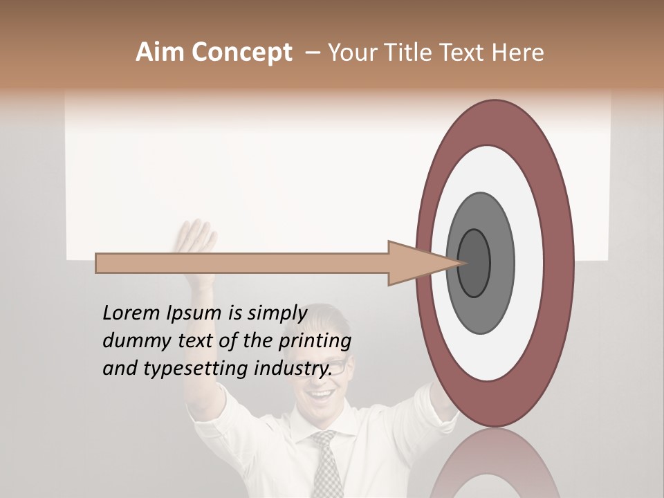 Paper Informing Message PowerPoint Template