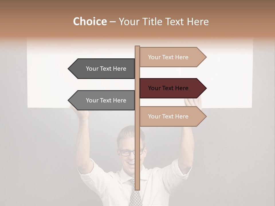 Paper Informing Message PowerPoint Template