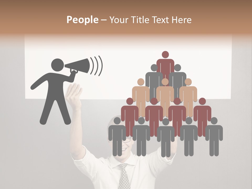 Paper Informing Message PowerPoint Template