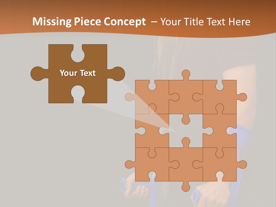 Holding Depressed Studio PowerPoint Template