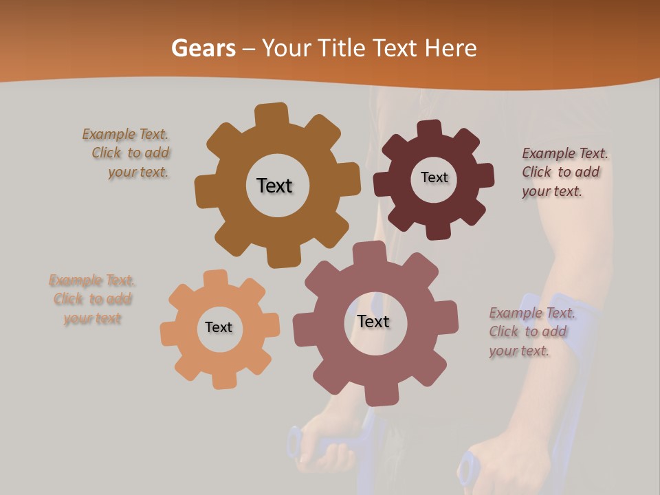 Holding Depressed Studio PowerPoint Template