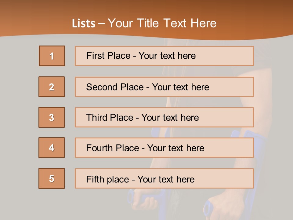 Holding Depressed Studio PowerPoint Template