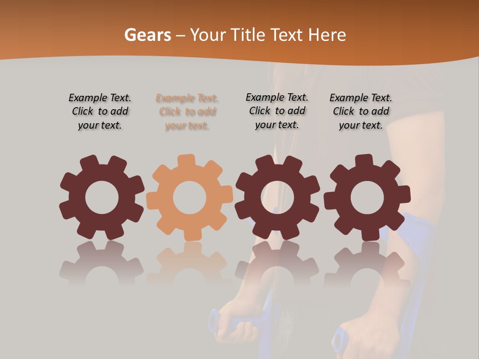 Holding Depressed Studio PowerPoint Template