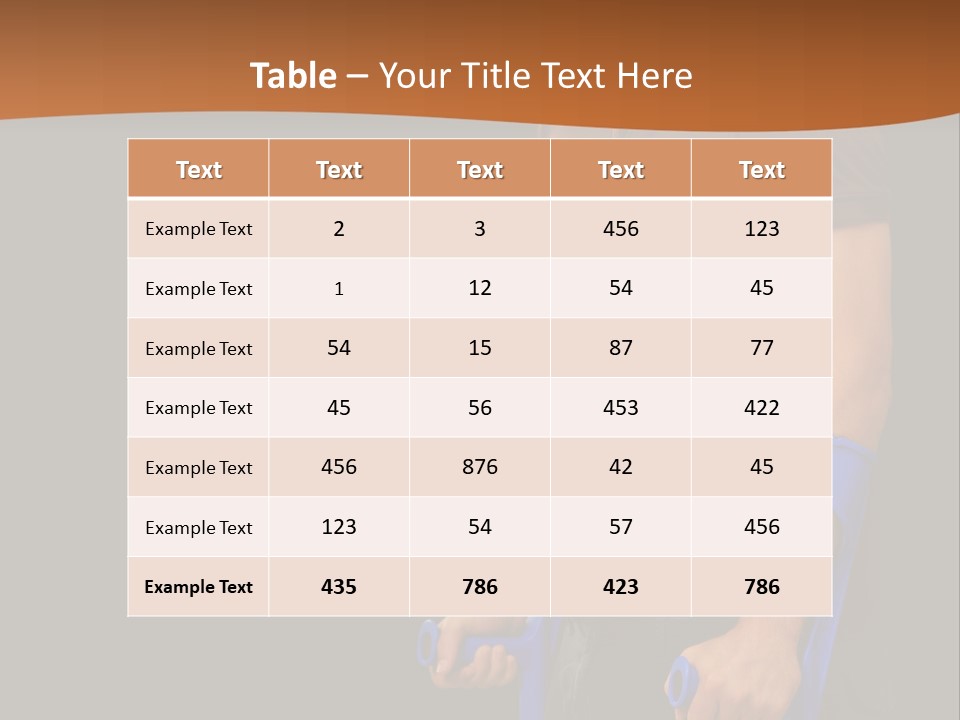 Holding Depressed Studio PowerPoint Template