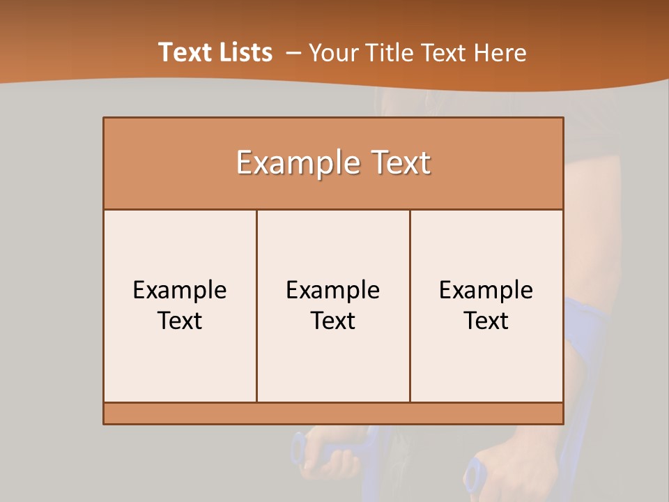 Holding Depressed Studio PowerPoint Template