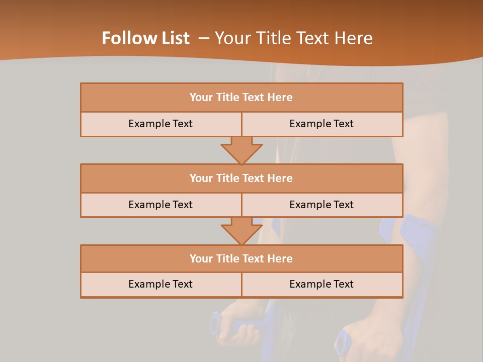 Holding Depressed Studio PowerPoint Template