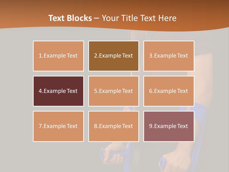 Holding Depressed Studio PowerPoint Template
