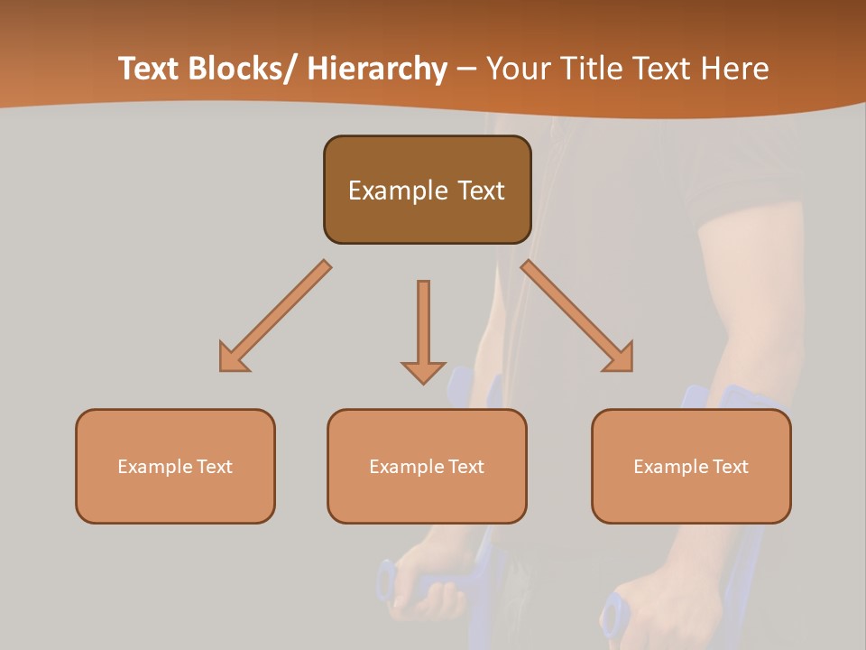 Holding Depressed Studio PowerPoint Template