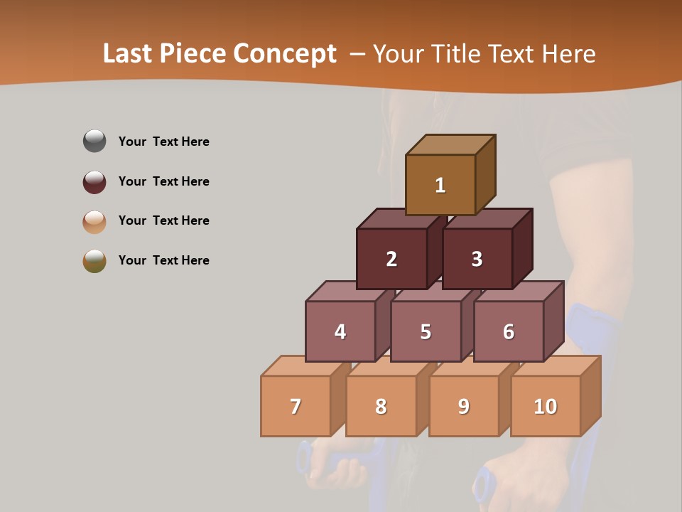 Holding Depressed Studio PowerPoint Template