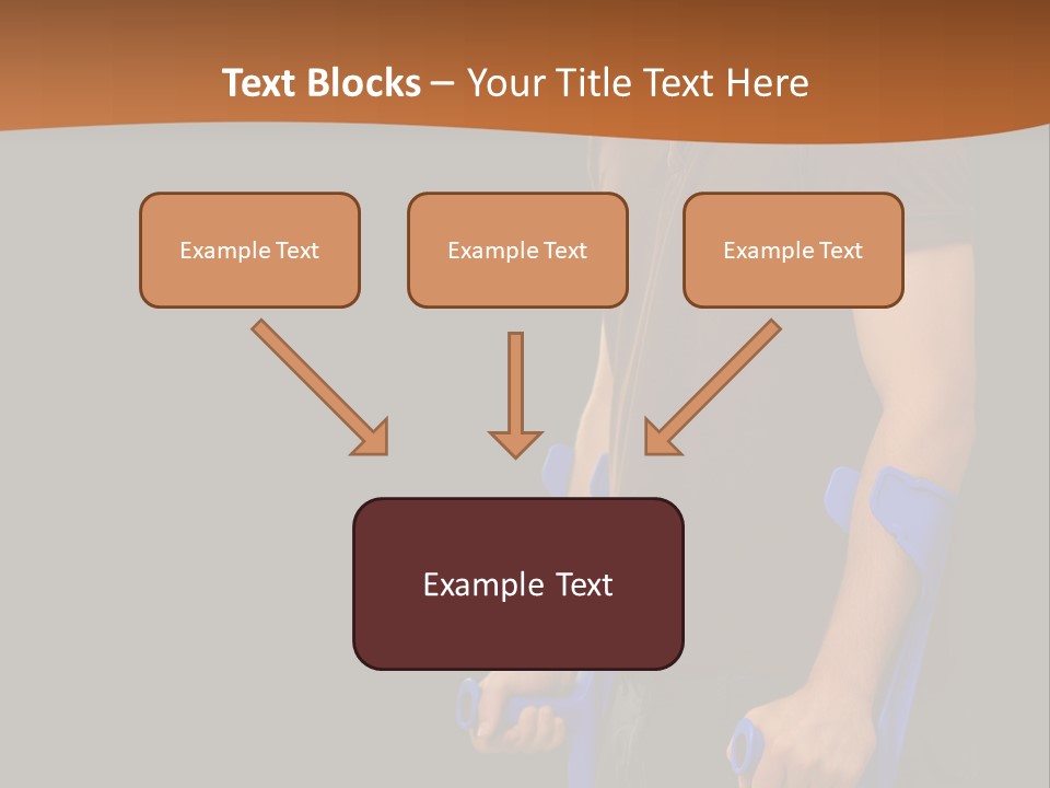 Holding Depressed Studio PowerPoint Template