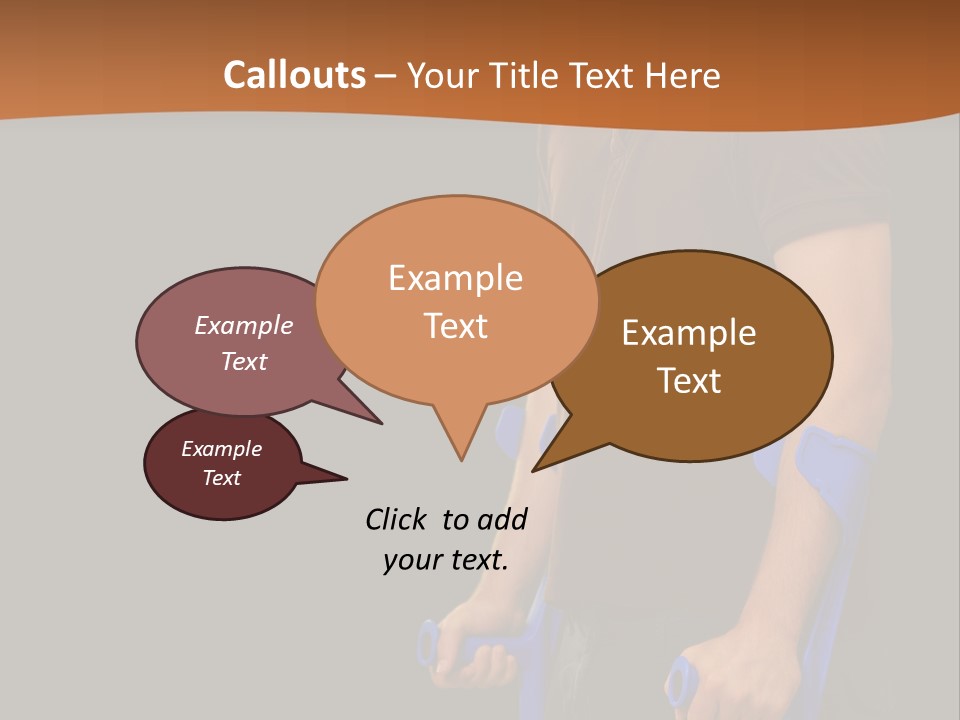 Holding Depressed Studio PowerPoint Template