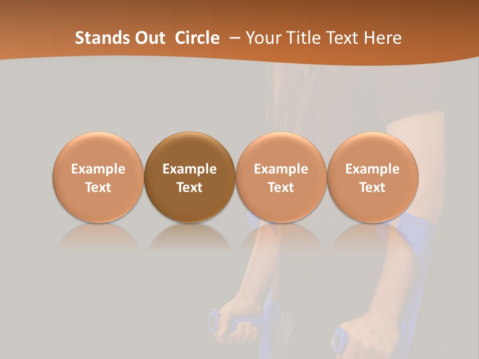 Holding Depressed Studio PowerPoint Template