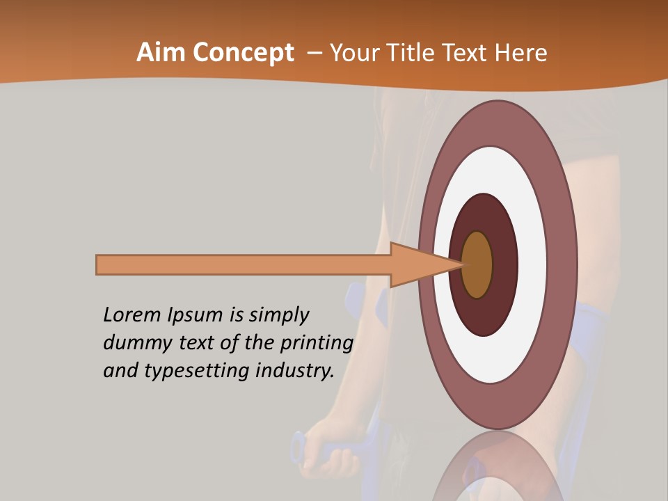 Holding Depressed Studio PowerPoint Template