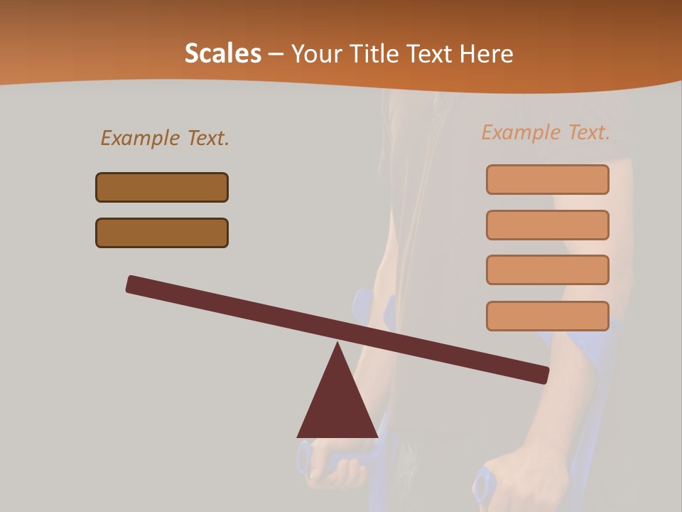 Holding Depressed Studio PowerPoint Template