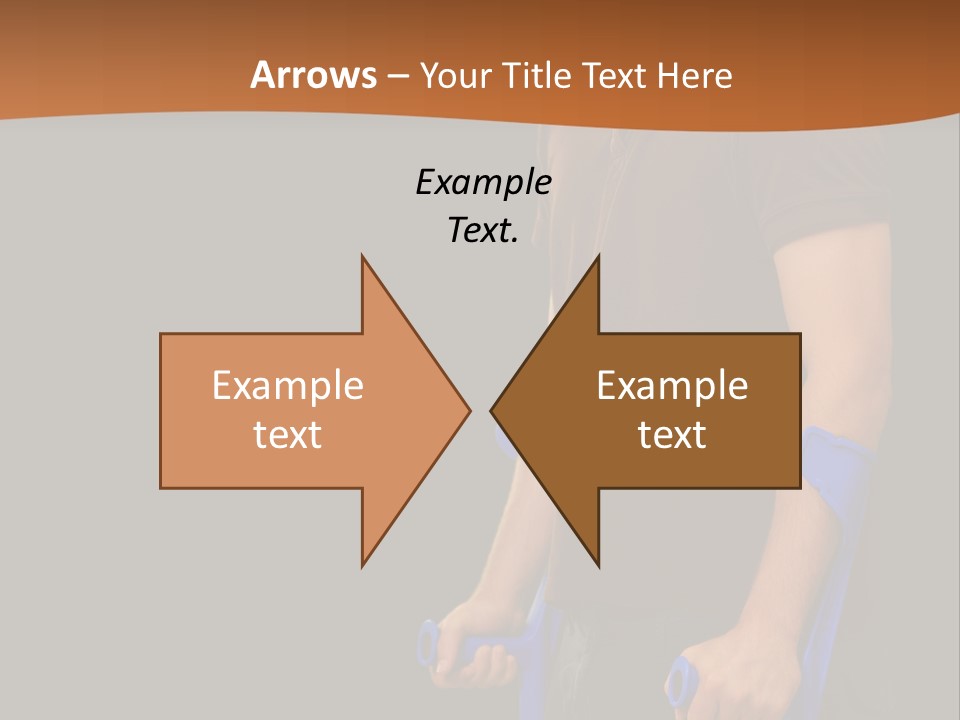 Holding Depressed Studio PowerPoint Template