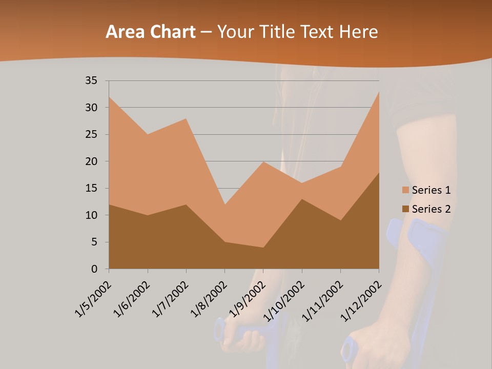 Holding Depressed Studio PowerPoint Template