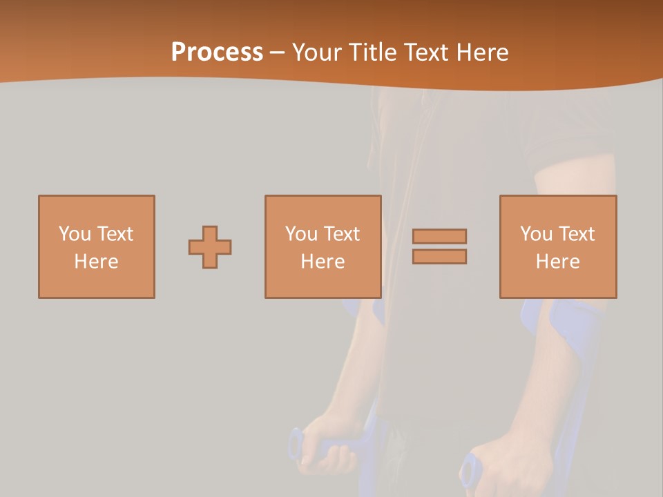 Holding Depressed Studio PowerPoint Template